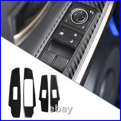 34Pcs Carbon Fiber Full Interior Kit Cover Trim For Lexus IS250 2013-2017