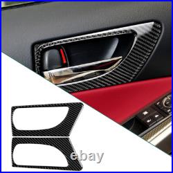 34Pcs Carbon Fiber Full Interior Kit Cover Trim For Lexus IS250 2013-2017