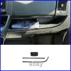 34Pcs Carbon Fiber Full Interior Kit Cover Trim For RAM ProMaster/Fiat Ducato