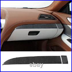 35Pcs Carbon Fiber Full Dashboard Interior Trim Set For BMW 6 F12 F13 2011-18