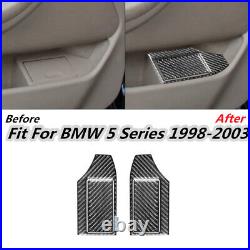 35Pcs/Set Carbon Fiber Interior Full Set Trim For BMW 5 Series E39 M5 1998-2003