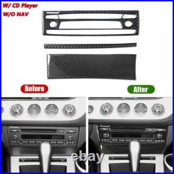 36PCS Carbon Fiber Full Set Interior Kit Cover Trim For BMW Z4 E89 2009-2016