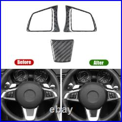36PCS Carbon Fiber Full Set Interior Kit Cover Trim For BMW Z4 E89 2009-2016