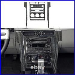 36Pcs Carbon Fiber Full Interior Kit Cover Trim For Ford Mustang 2005-2009 36Pcs Carbon Fiber Full Interior Kit Cover Trim For Ford Mustang 2005-2009