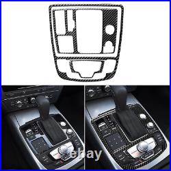 36Pcs Carbon Fiber Interior Full Kit Trim Sticker For Audi A6 S6 A7 S7 2012-2018