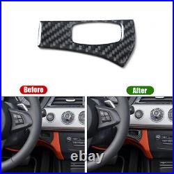 36X Carbon Fiber Manual Full Interior Kit Set Cover Trim For BMW Z4 E89 WithO NAV