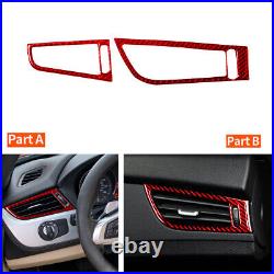 37PCS Carbon Fiber Automatic Full Interior Kit Cover Trim For BMW Z4 E89 With NAV