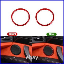 37PCS Carbon Fiber Automatic Full Interior Kit Cover Trim For BMW Z4 E89 With NAV