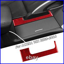 37PCS Carbon Firber Interior Full Kit Cover Sticker Trim For Acura TSX 2009-2014