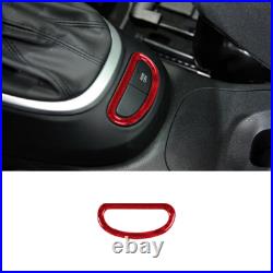 37Pcs Red Carbon Fiber Interior Full Kit Cover Trim For 2014-2017 Fiat 500L 37Pcs Red Carbon Fiber Interior Full Kit Cover Trim For 2014-2017 Fiat 500L