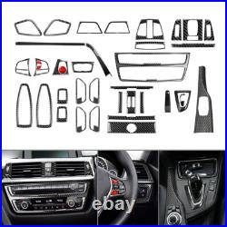 38 Pcs RHD Car Interior Decoration Trim For BMW 3 Series F30 GT F34 2013-2019 38 Pcs RHD Car Interior Decoration Trim For BMW 3 Series F30 GT F34 2013-2019