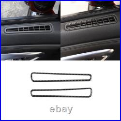 38Pcs Carbon Fiber Full Interior Kit Cover Trim For Nissan GT-R R35 2008-2016