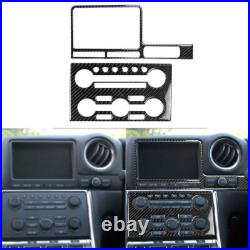 38Pcs Carbon Fiber Interior Full Cover Trim Kit For Nissan GT-R R35 2008-2016