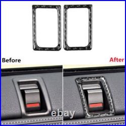 38Pcs Carbon Fiber RHD Interior Full Kit Cover Trim For Nissan GT-R R35 2008-16