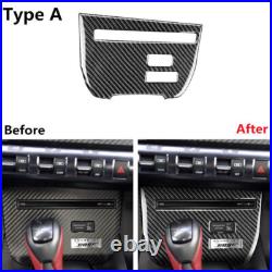 38Pcs Carbon Fiber RHD Interior Full Kit Cover Trim For Nissan GT-R R35 2008-16
