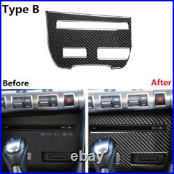 38Pcs Carbon Fiber RHD Interior Full Kit Cover Trim For Nissan GT-R R35 2008-16
