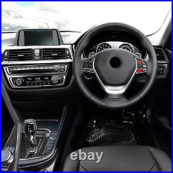 39PCS Carbon Fiber Interior Decorative Trim For BMW 3 4 Series F30 GT F34 13-19