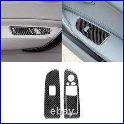 39Pcs Carbon Fiber Full Interior Kit Cover Trim For BMW 1 Series E82 E88
