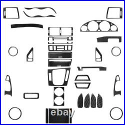 39Pcs Carbon Fiber Full Interior? Kit Cover Trim For BMW 3 Series M3 E46 1998-05