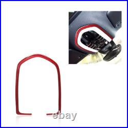 39Pcs Red Carbon Fiber Full Interior Kit Cover Trim For Porsche Macan 2014-2019