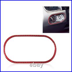 39Pcs Red Carbon Fiber Full Interior Kit Cover Trim For Porsche Macan 2014-2019