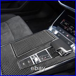 39pcs Carbon Fiber Interior Full Kits Interior Trim For A6 A7 2019-21