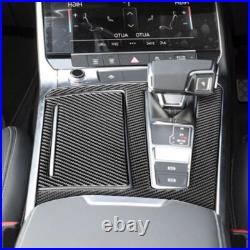 39pcs Carbon Fiber Interior Full Kits Interior Trim For A6 A7 2019-21