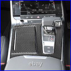 39pcs Carbon Fiber Interior Full Kits Interior Trim For A6 A7 2019-21