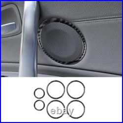 39pcs Carbon Fiber Interior Full Kits Trim Cover For BMW 1 Series E82 E88