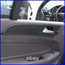 4 Carbon Fiber Color Car Interior Door Trim Panel For Benz ML GL GLS Class W166 4 Carbon Fiber Color Car Interior Door Trim Panel For Benz ML GL GLS Class W166