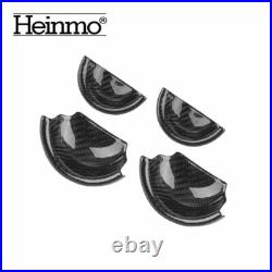4 X Carbon Fiber Car Interior Door Handle Cover Trim For Mini Cooper F55 F54 17+
