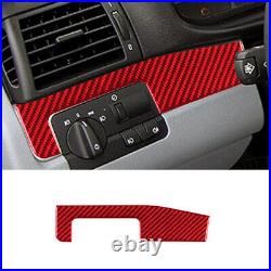 40Pcs Red Carbon Fiber Full Interior? Kit Cover Trim For BMW 3 Series M3 E46 40Pcs Red Carbon Fiber Full Interior? Kit Cover Trim For BMW 3 Series M3 E46