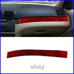 40Pcs Red Carbon Fiber Full Interior? Kit Cover Trim For BMW 3 Series M3 E46 40Pcs Red Carbon Fiber Full Interior? Kit Cover Trim For BMW 3 Series M3 E46