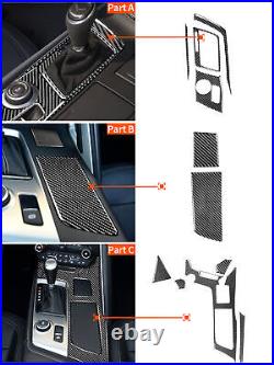 44Pcs Carbon Fiber Full Interior Kit Cover Trim For Chevrolet Corvette C7