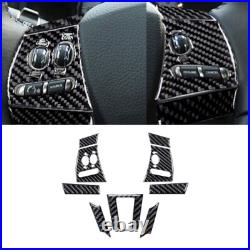 44Pcs Carbon Fiber Full Interior Kit Cover Trim Sticker For Jaguar XF 2009-2011