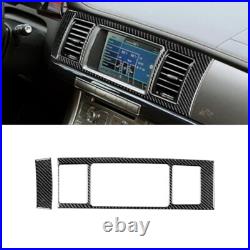 44Pcs Carbon Fiber Full Interior Kit Cover Trim Sticker For Jaguar XF 2009-2011