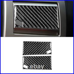 44Pcs Carbon Fiber Full Interior Kit Cover Trim Sticker For Jaguar XF 2009-2011