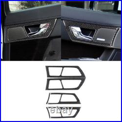 44Pcs Carbon Fiber Interior Full Kit Trim Sticker For Jaguar XF 2009-2011