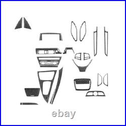 45Pcs Carbon Fiber Full Interior Set Kit Trim For BMW 6 Series F12 F13 2011-18