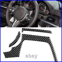 45Pcs Carbon Fiber Full Interior Set Kit Trim For BMW 6 Series F12 F13 2011-18