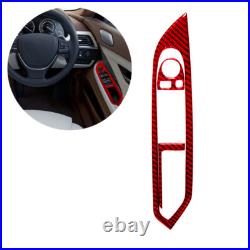 45Pcs Red Carbon Fiber Full Interior Set Kit Trim For BMW 6 Series F12 F13 11-18