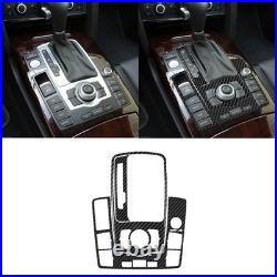 48Pcs Carbon Fiber Full Interior Kit Set Cover Trim For Audi A6 C6 S6 2005-2011