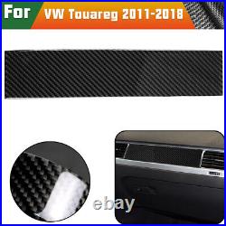 49Pcs/Set Carbon Fiber Interior Full Cover Trim For VW Touareg 2010-2018