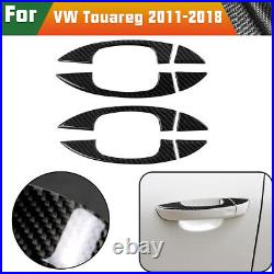 49Pcs/Set Carbon Fiber Interior Full Cover Trim For VW Touareg 2010-2018