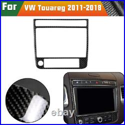 49Pcs/Set Carbon Fiber Interior Full Cover Trim For VW Touareg 2010-2018