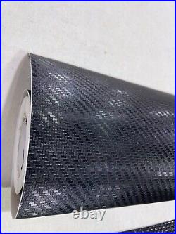 4D Carbon Fiber Vinyl Wrap Film Interior Car Wrapping sticker UK