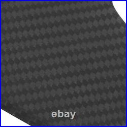 4Pcs Interior Door Panel Cover Trim Carbon Fiber Decor Sticker Part For Mazd