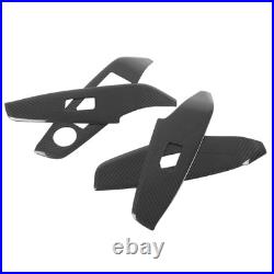 4Pcs Interior Door Panel Cover Trim Carbon Fiber Decor Sticker Part For Mazd