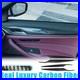 4X Car Interior Door Handle Panel Trim For BMW G30 G31 G38 2018-22 Carbon Fiber