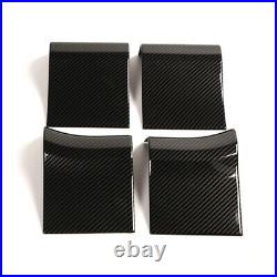 4x Carbon Fiber Style Interior Door Handle Panel Cover Fit For Ford F150 2015-20